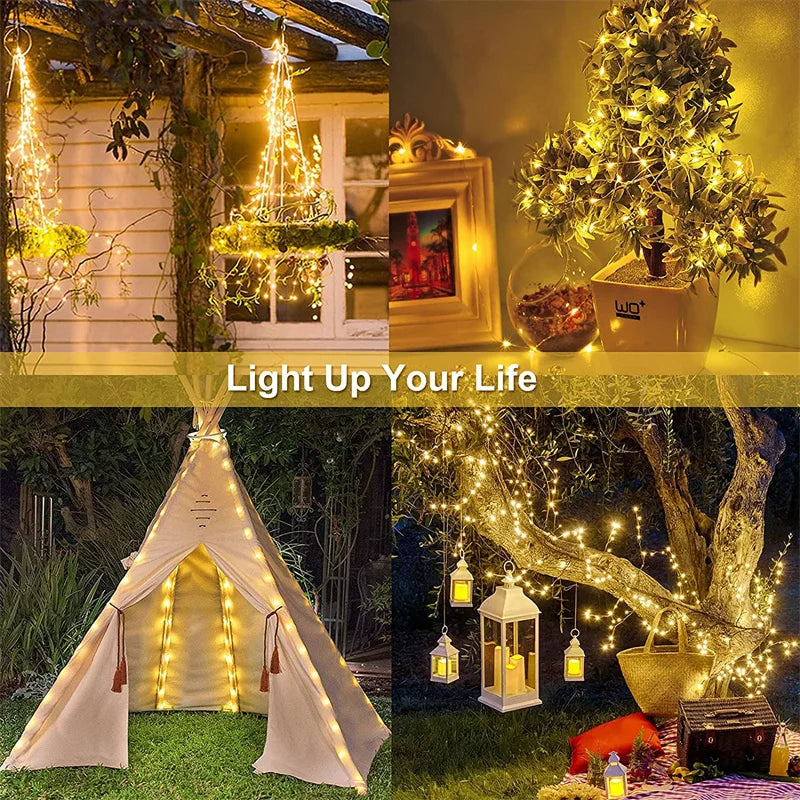 Festoon Waterproof Garland String Lights