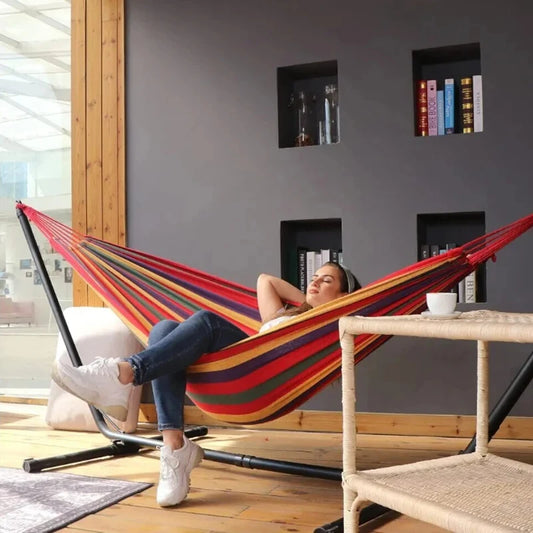 Thickened Outdoor Canvas Hammock