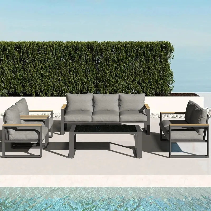 Aluminum Patio Furniture Set