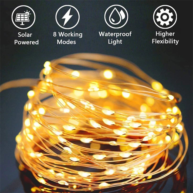 Festoon Waterproof Garland String Lights