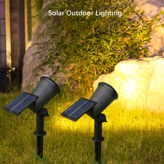 Adjustable Solar Spotlight Garden Backyard  Patio Lawn Decor