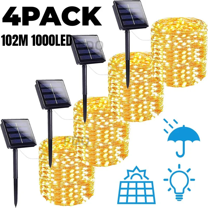 Twinkle Waterproof Lamp Solar String Light