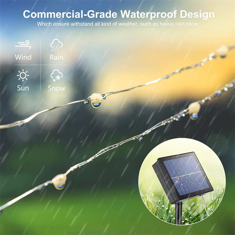 Twinkle Waterproof Lamp Solar String Light