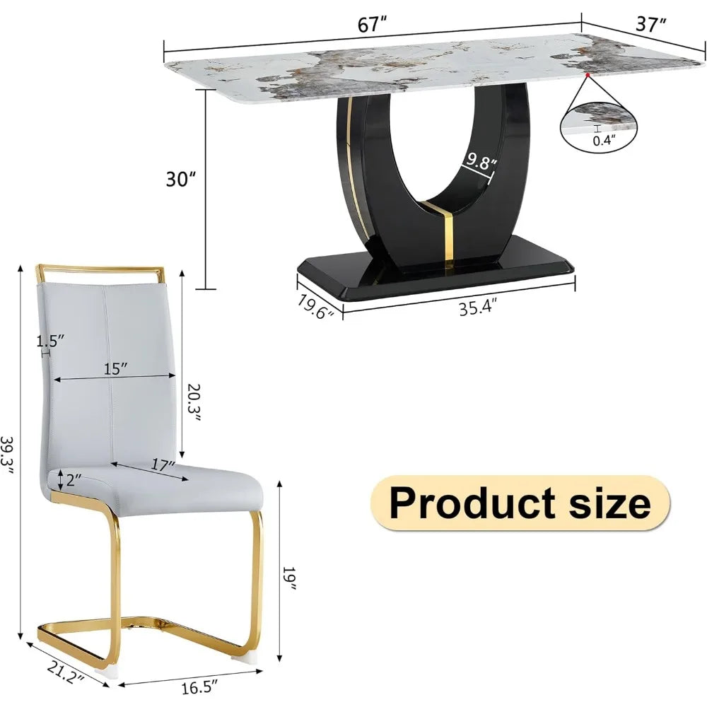 Counter Height Dining Table Set